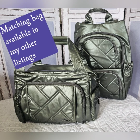 Retailed For $130, Like New Lug Rumble Satchel With Crossbody/Shoulder Strap - Picture 10 of 10